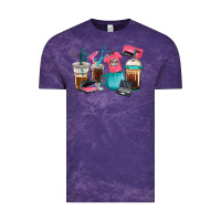 Cloud Purple crafting coffee cups Vintage Tee - RanaPortraitStore
