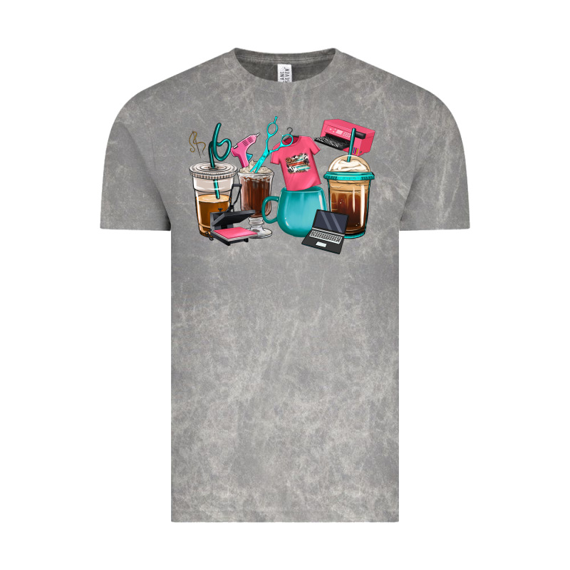 Crafting Coffee Cups Vintage Tee by RanaPortraitStore | Teevron