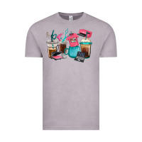 Vintage Zinc crafting coffee cups Vintage Tee - RanaPortraitStore
