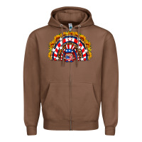 Chestnut usa gnome sunflower rainbow Zipper Hoodie - HRA Design Shop