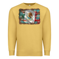 Antique Gold mexico gemstone leopard Premium Sweatshirt - AdoDesignShop