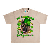 French Oak st.patrick's day my shepherd is my lucky charm Urban Heavy Tee - RanaPortraitStore