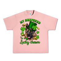 Salmon st.patrick's day my shepherd is my lucky charm Urban Heavy Tee - RanaPortraitStore