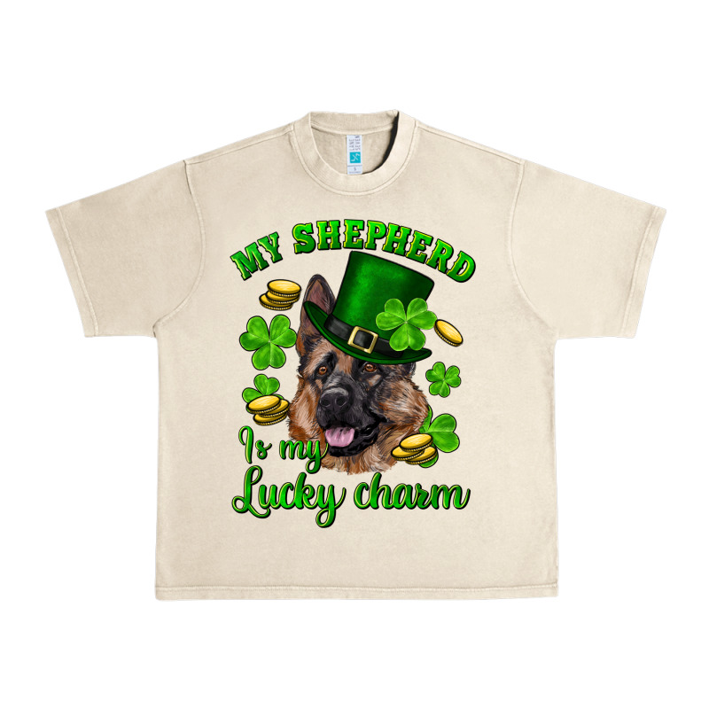 St.patrick's Day My Shepherd Is My Lucky Charm Urban Heavy Tee by RanaPortraitStore | Teevron