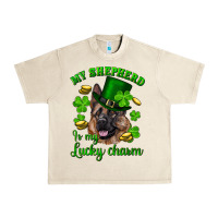 Sandshell st.patrick's day my shepherd is my lucky charm Urban Heavy Tee - RanaPortraitStore