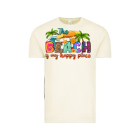 Vintage Arctic the beach is my happy place Vintage Tee - RanaPortraitStore