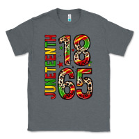 Charcoal Heather 1865 Juneteenth Classic Tee - Zillion Design Studio