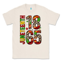Natural 1865 Juneteenth Classic Tee - Zillion Design Studio