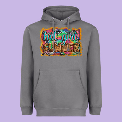 Hot Girl Summer Heavyweight Hoodie Designed By Artiststas