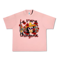Salmon la mama mas chingona Urban Heavy Tee - Zillion Design Studio