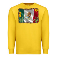 Lemon mexico flag sunflower cactus Premium Sweatshirt - AdoDesignShop