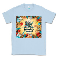 Dusty Blue respiratory therapist Classic Tee - BarkalooDesign