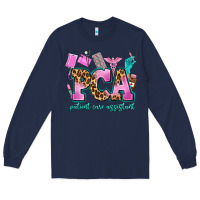 Navy pca patient care assistant Long Sleeve Tee - AdoDesignShop