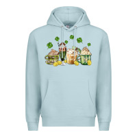Blue Mist patricks day coffee Premium Hoodie - MaliasSmallBusiness