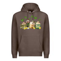 Coffee patricks day coffee Premium Hoodie - MaliasSmallBusiness