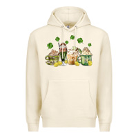 Tofu patricks day coffee Premium Hoodie - MaliasSmallBusiness