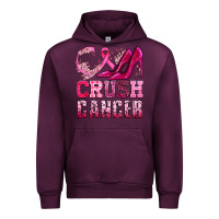 Mauve Wine crush cancer high heels bbs Urban Hoodie - BundleAndBundleShop