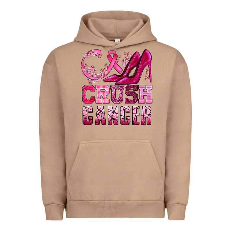 Crush Cancer High Heels Bbs Urban Hoodie by BundleAndBundleShop | Teevron