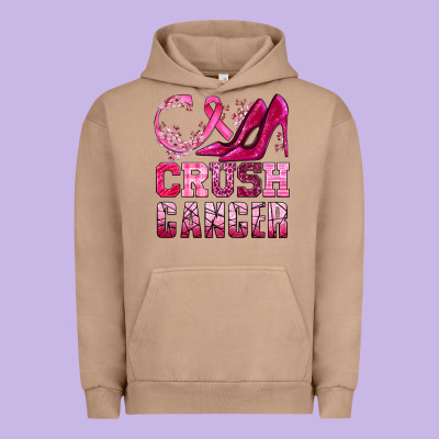Crush Cancer High Heels Bbs Urban Hoodie Designed By Bundleandbundleshop