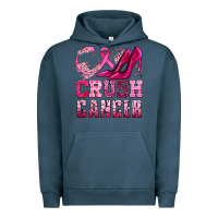 Pigment Midnight Navy crush cancer high heels bbs Urban Hoodie - BundleAndBundleShop
