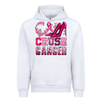White crush cancer high heels bbs Urban Hoodie - BundleAndBundleShop