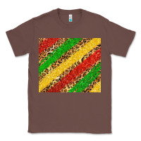 Chestnut African colors leopard Classic Tee - Zillion Design Studio