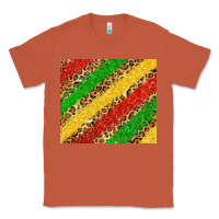 Copper African colors leopard Classic Tee - Zillion Design Studio