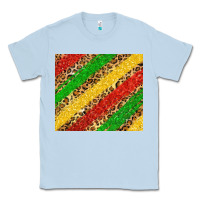 Dusty Blue African colors leopard Classic Tee - Zillion Design Studio