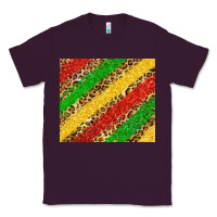 Plum African colors leopard Classic Tee - Zillion Design Studio