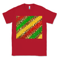Red African colors leopard Classic Tee - Zillion Design Studio