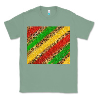 Sage African colors leopard Classic Tee - Zillion Design Studio