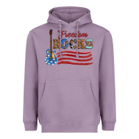 Lavender freedom rocks with guitar Heavyweight Hoodie - Artiststas