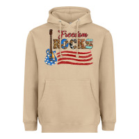 Mushroom freedom rocks with guitar Heavyweight Hoodie - Artiststas