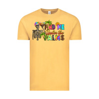 Vintage Mustard find me under the palms Vintage Tee - RanaPortraitStore
