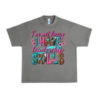 Tornado im not bossy i have leadership skills Urban Heavy Tee - texasbilliewilder