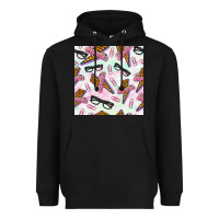 Black teacher thunderbolt and glasses Heavyweight Hoodie - BundleAndBundleShop