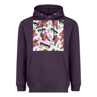 Plum teacher thunderbolt and glasses Heavyweight Hoodie - BundleAndBundleShop