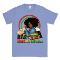 Colony Blue Bae black and educated Classic Tee - Zillion Design Studio