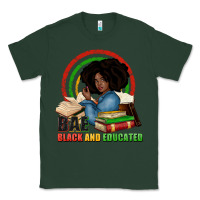 Sports Green Bae black and educated Classic Tee - Zillion Design Studio