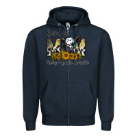 Navy being a mom makes my life complate Zipper Hoodie - CowhideDigitalArt