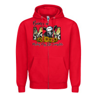 Red being a mom makes my life complate Zipper Hoodie - CowhideDigitalArt