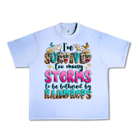 Grape Ice ive survived too many storms to be bothered by raindrops Urban Heavy Tee - texasbilliewilder