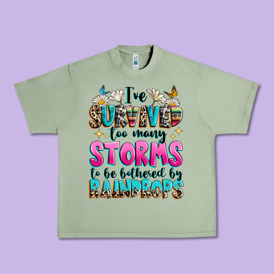 Urban Heavy Tee ive survived too many storms to be bothered by raindrops