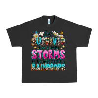 Pigment Black ive survived too many storms to be bothered by raindrops Urban Heavy Tee - texasbilliewilder