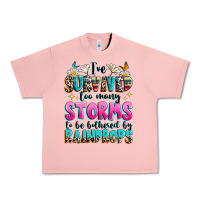 Salmon ive survived too many storms to be bothered by raindrops Urban Heavy Tee - texasbilliewilder