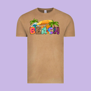 Beach Vintage Tee Designed By Ranaportraitstore