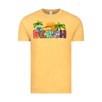 Vintage Mustard beach Vintage Tee - RanaPortraitStore
