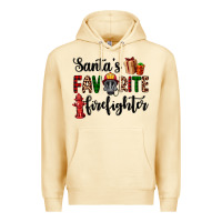 Pina Colada santa's favorite firefighter Premium Hoodie - AdoDesignShop