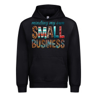 Black minding my own small business bbs Urban Hoodie - BundleAndBundleShop