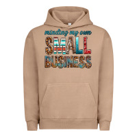 Pigment Burro minding my own small business bbs Urban Hoodie - BundleAndBundleShop